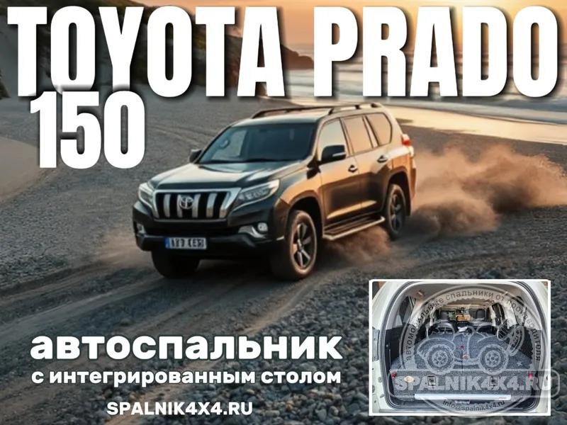 Toyota Prado 150 - Спальник со столом. Владивосток